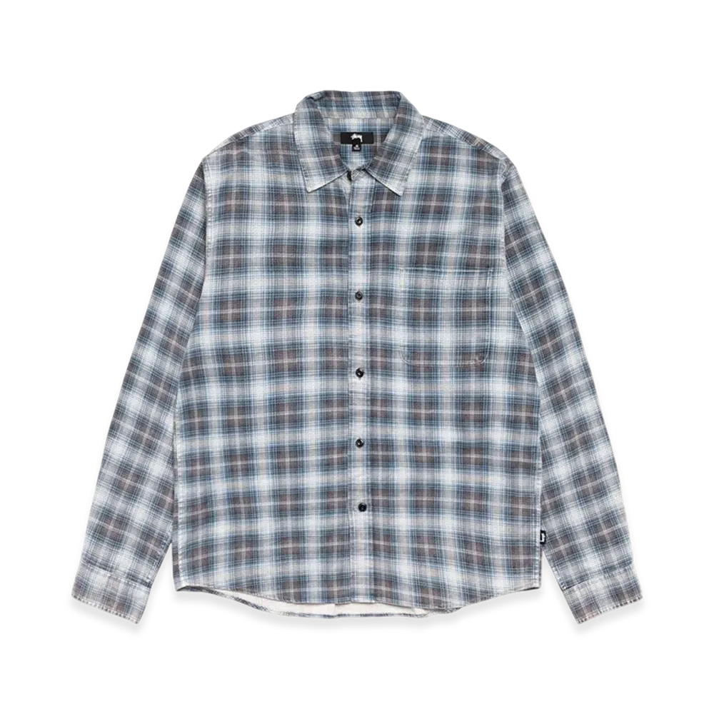Stussy Dax Printed Shirt "Blue"