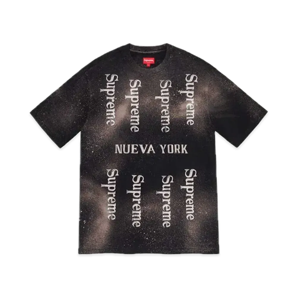 Supreme Nueva York S/S Top "Black"