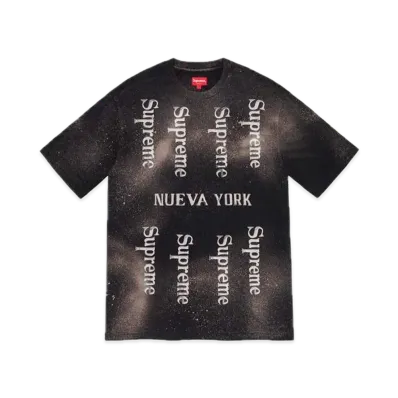 Supreme Nueva York S/S Top "Black"