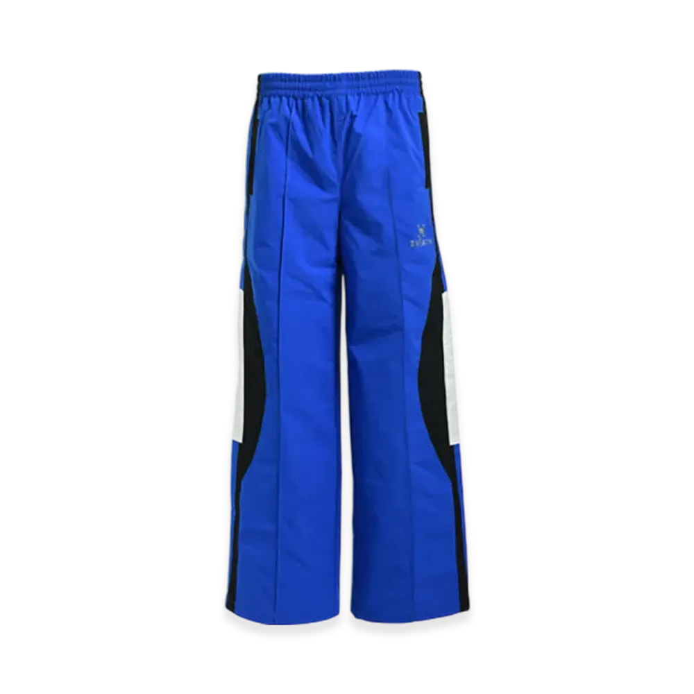 BREATH Crest Logo Warm Up Pants "Blue"