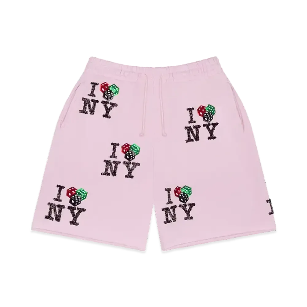 DENIM TEARS Cee-Lo NY Sweat Short "Pink"