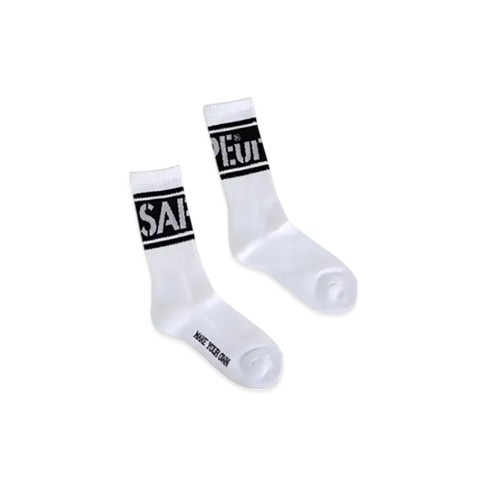 SAPEur Band Logo Sox "White"