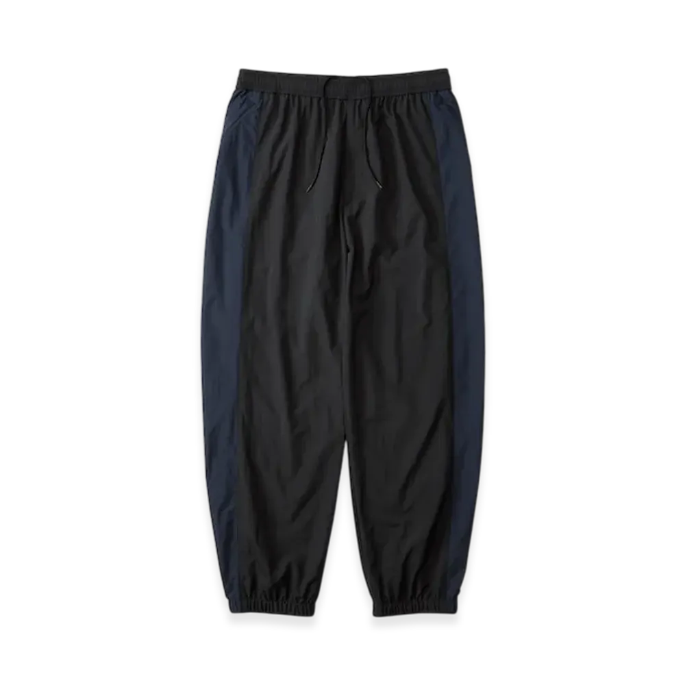 everyone Two-Tone Light Weight Nylon Pants "Black/Navy"
