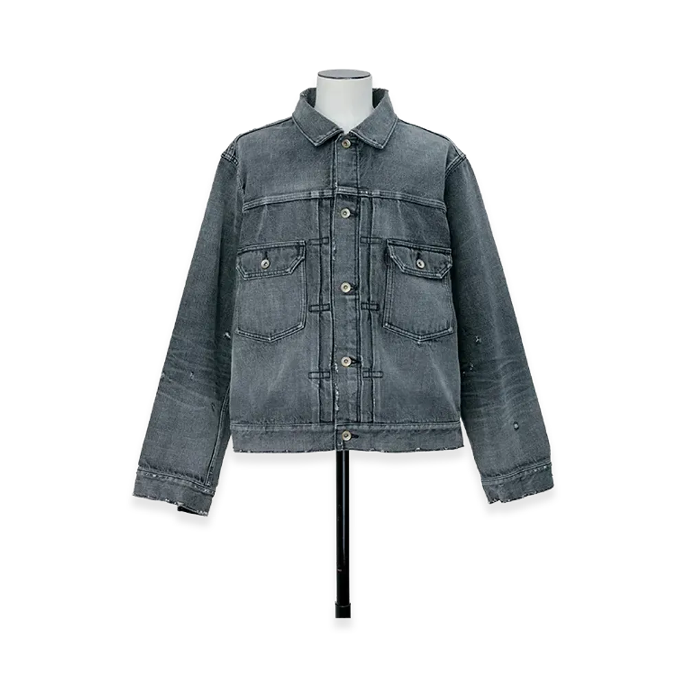 sacai Beyondexx Denim Jacket "Black"
