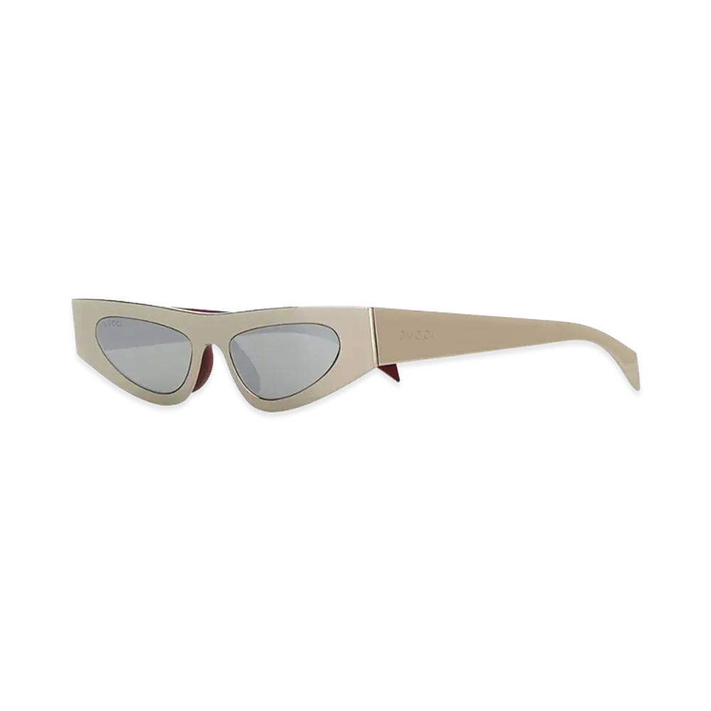 GUCCI Women's Metal Sunglasses "Silver"