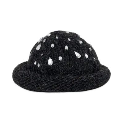 TTTMSW Bijou Knit Hat "Dark Brown"