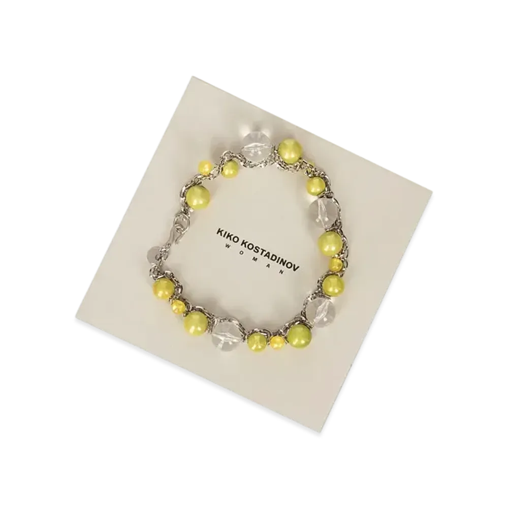 KIKO KOSTADINOV Twisted Orb Necklace "Gold Gradient"