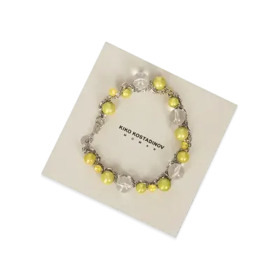 KIKO KOSTADINOV Twisted Orb Necklace "Gold Gradient"