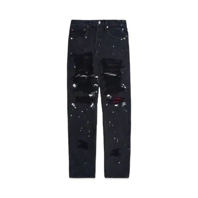 HYPE DROP x INNOCENCE NYC EXCLUSIVE DESTROY DENIM PANTS 32inch "Black"