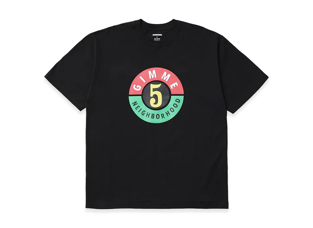 NEIGHBORHOOD x Gimme Five . Tee SS-3 "Black"