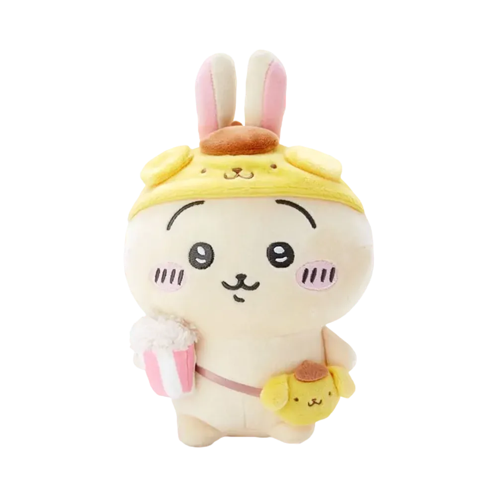 Sanrio -Chiikawa- Chiikawa x Sanrio Characters Plush (Usagi x Pom Pom Purin)