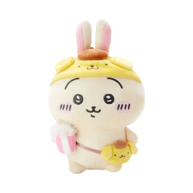 Sanrio -Chiikawa- Chiikawa x Sanrio Characters Plush (Usagi x Pom Pom Purin)