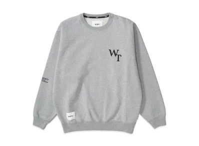WTAPS Academy / Sweater / Cotton "Ash Gray"