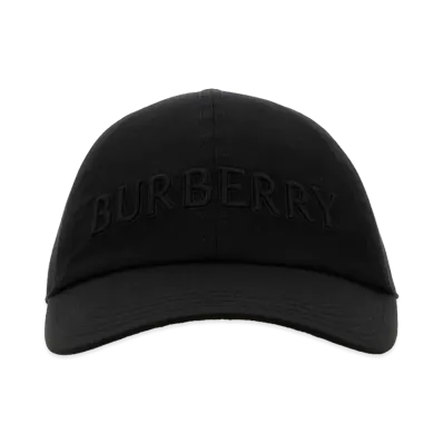 Burberry Women's Cotton Baseball Cap "Black"