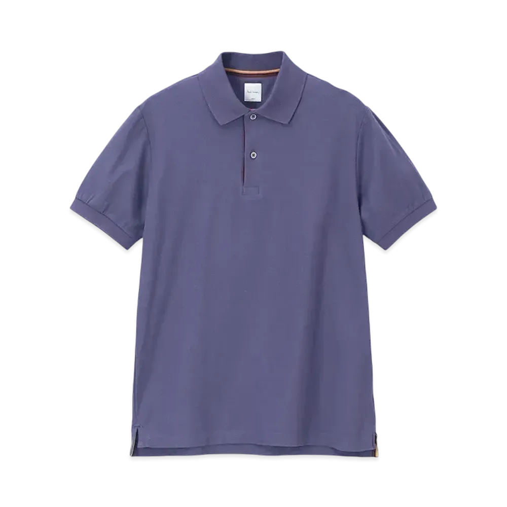 Paul Smith Artist Stripe Polo Shirt "Purple"