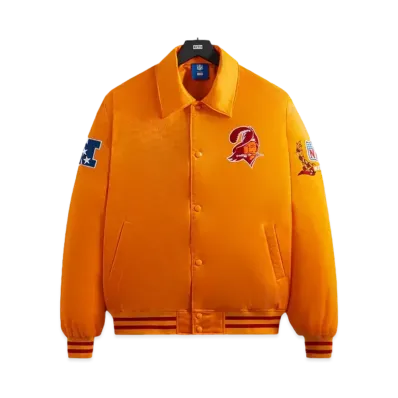 Kith x the NFL: Buccaneers Satin Bomber Jacket "Cone"