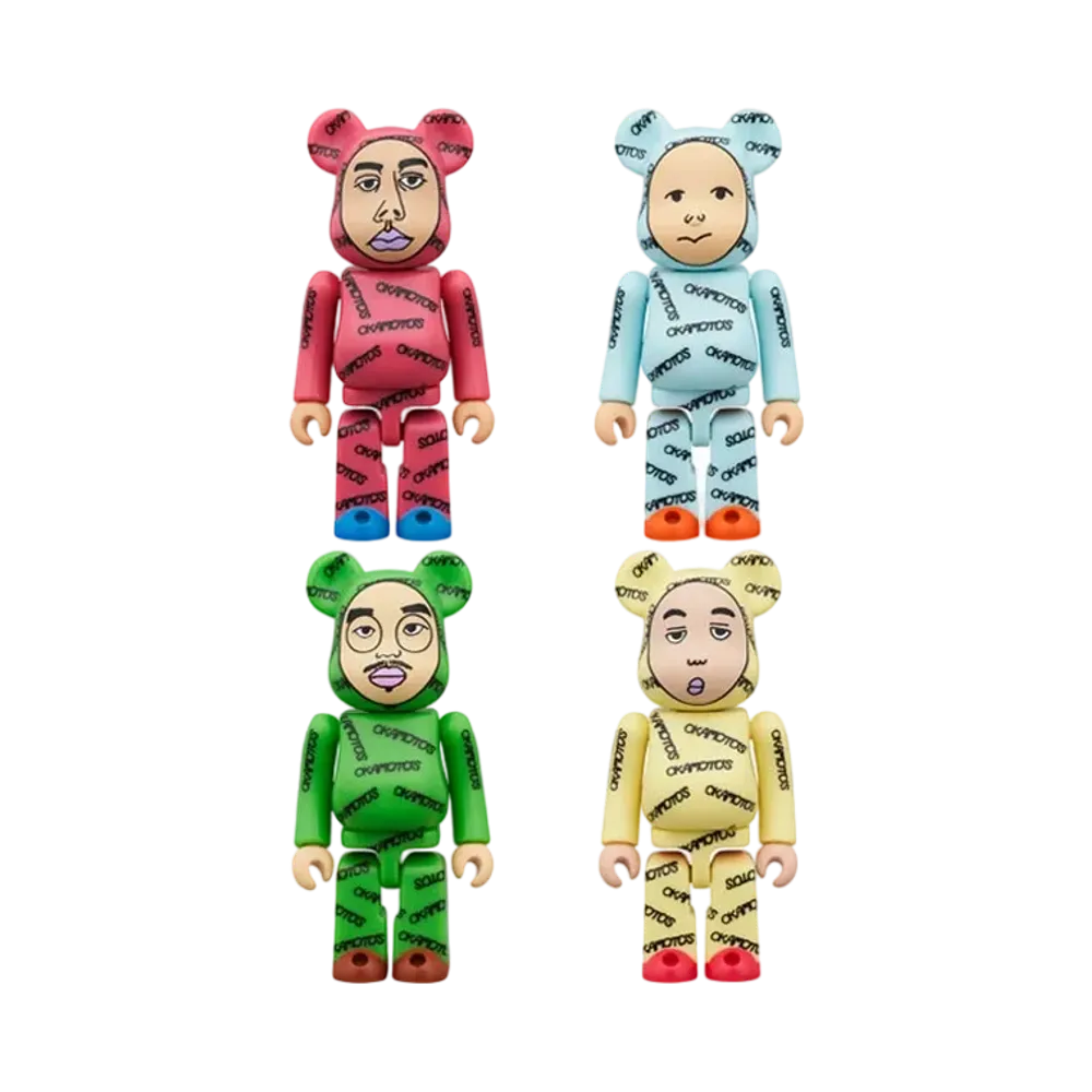 MEDICOM TOY "BEARBRICK" 15th Anniversary OKAMOTO'S BEARBRICK