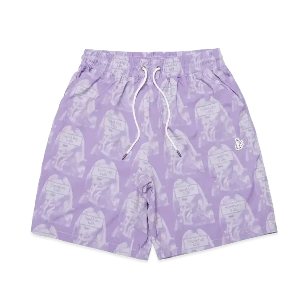FR2 Smoking Girl Short Pants "Purple"
