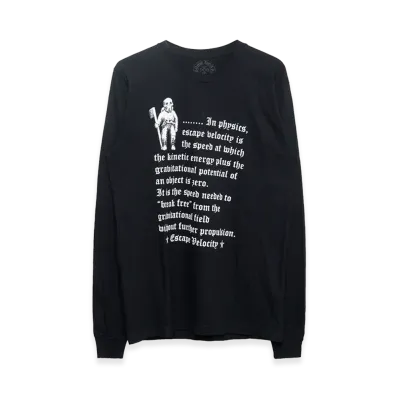 Chrome Hearts Foti Poem Print L/S T-Shirt "Black"