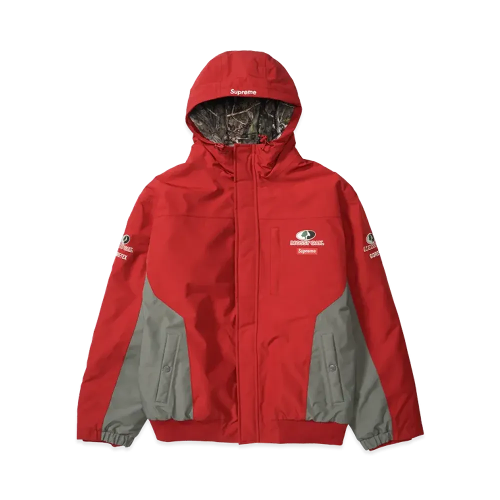 Supreme GORE-TEX Mossy Oak Jacket "Red"