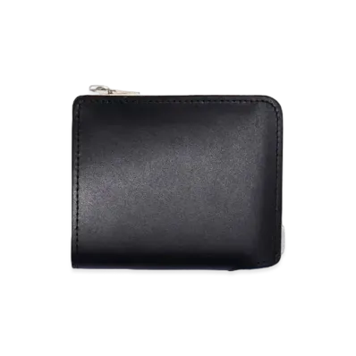 SOPO SMALL L ZIP PURSE "BLACK"
