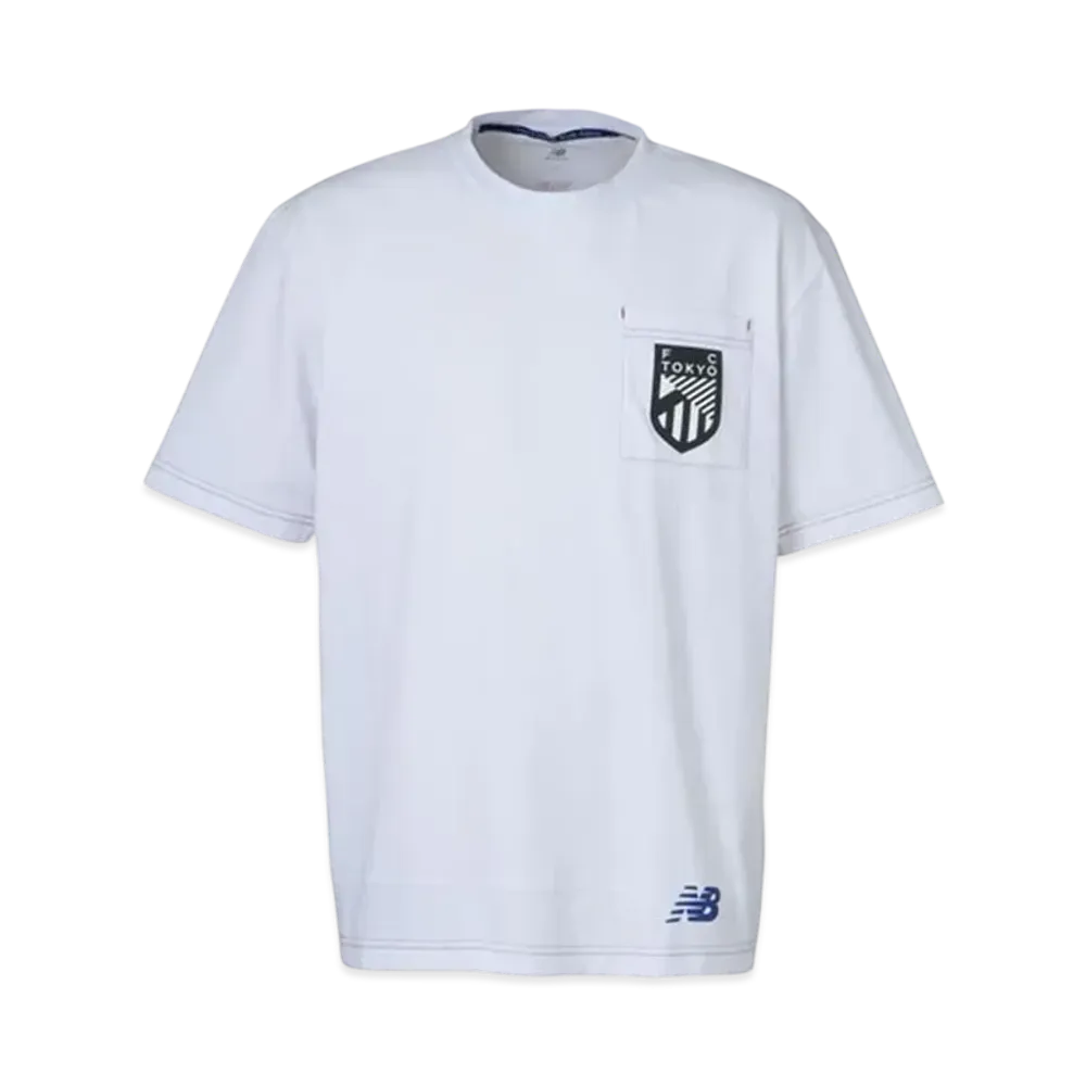New Balance FC Tokyo Premier Travel T-shirt Short Sleeve "White"