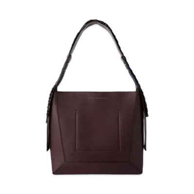 Stella McCartney Medium Hobo Bag "Burgundy"
