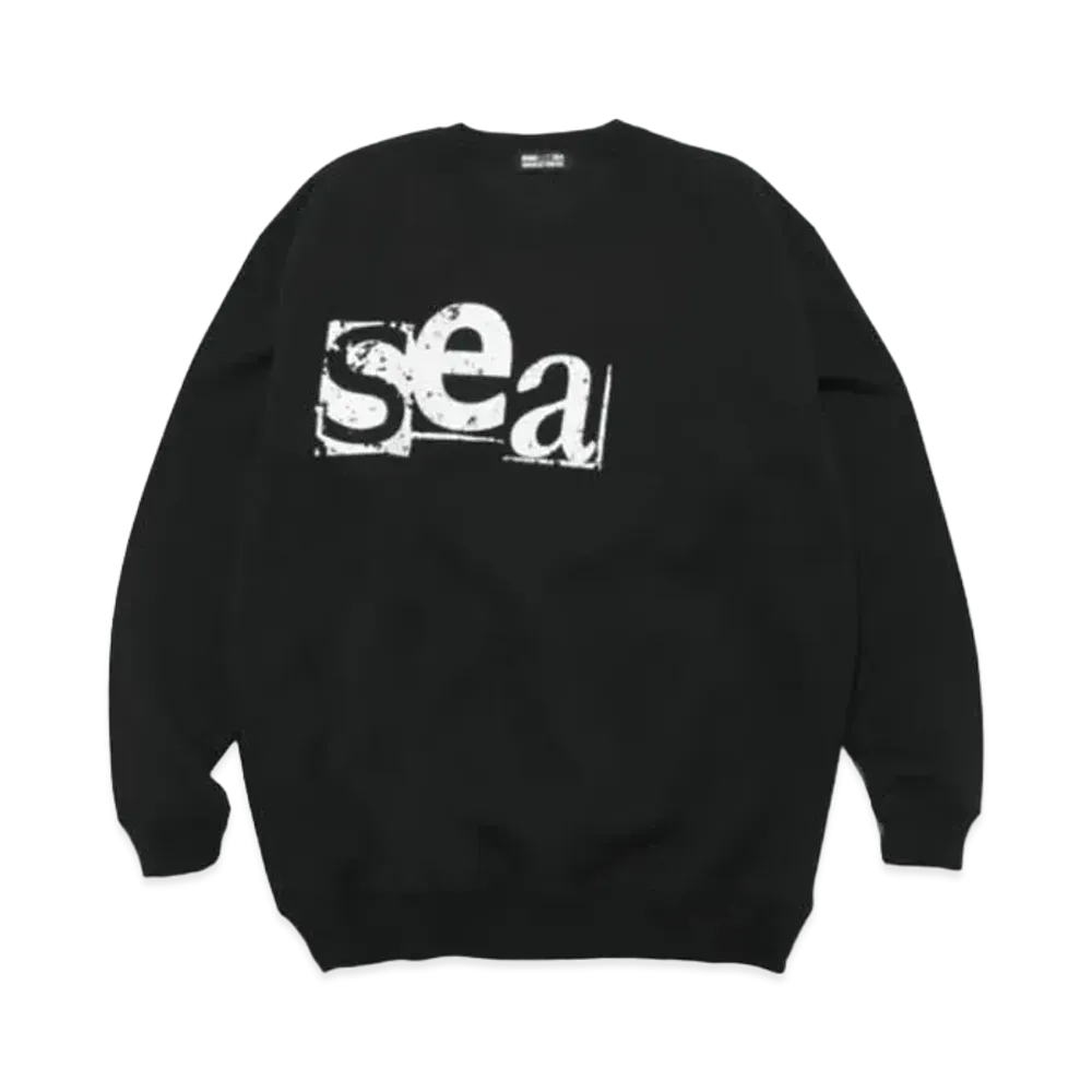 GOD SELECTION XXX x WIND AND SEA Crew Neck Shirt GX-A23-WSCN-02 "Black"