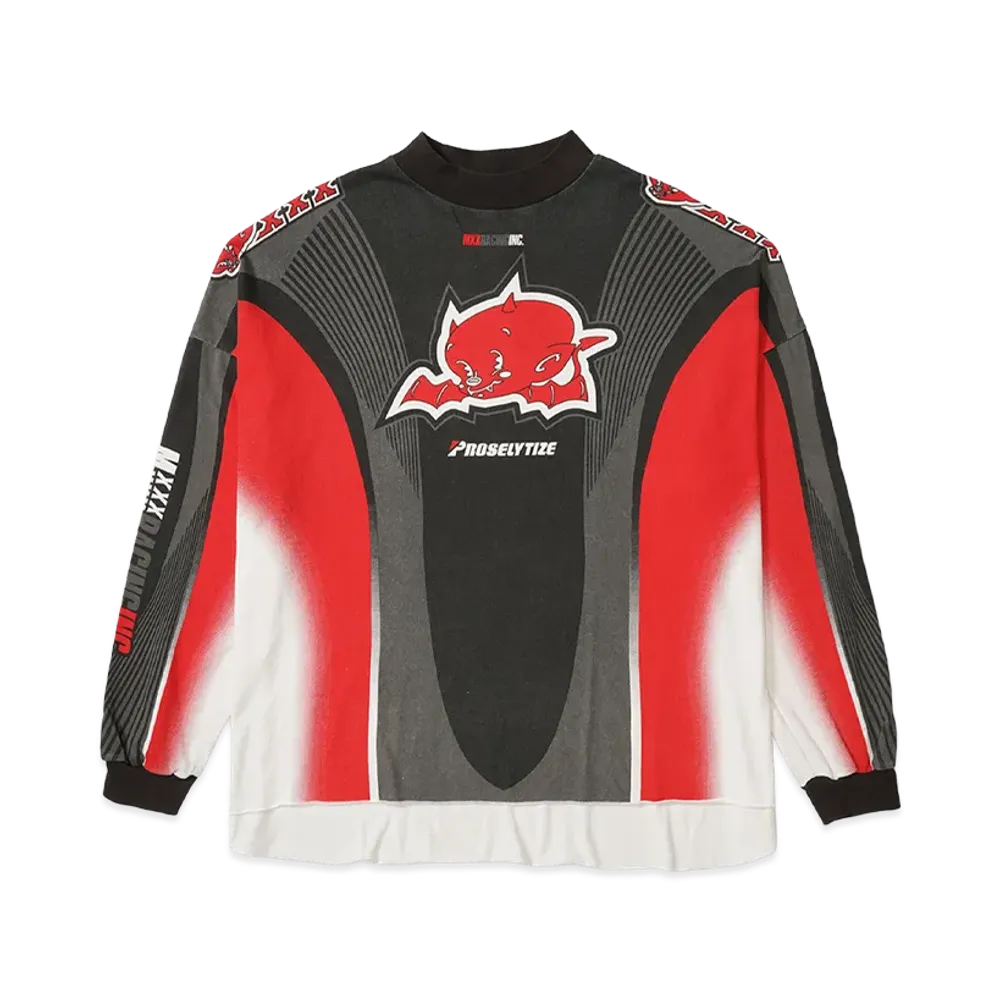 SAINT Mxxxxxx LS Tee Mortor Cycle "Black/Red/White"