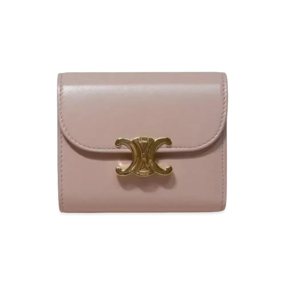 CELINE mall Triomphe Wallet "Pink"