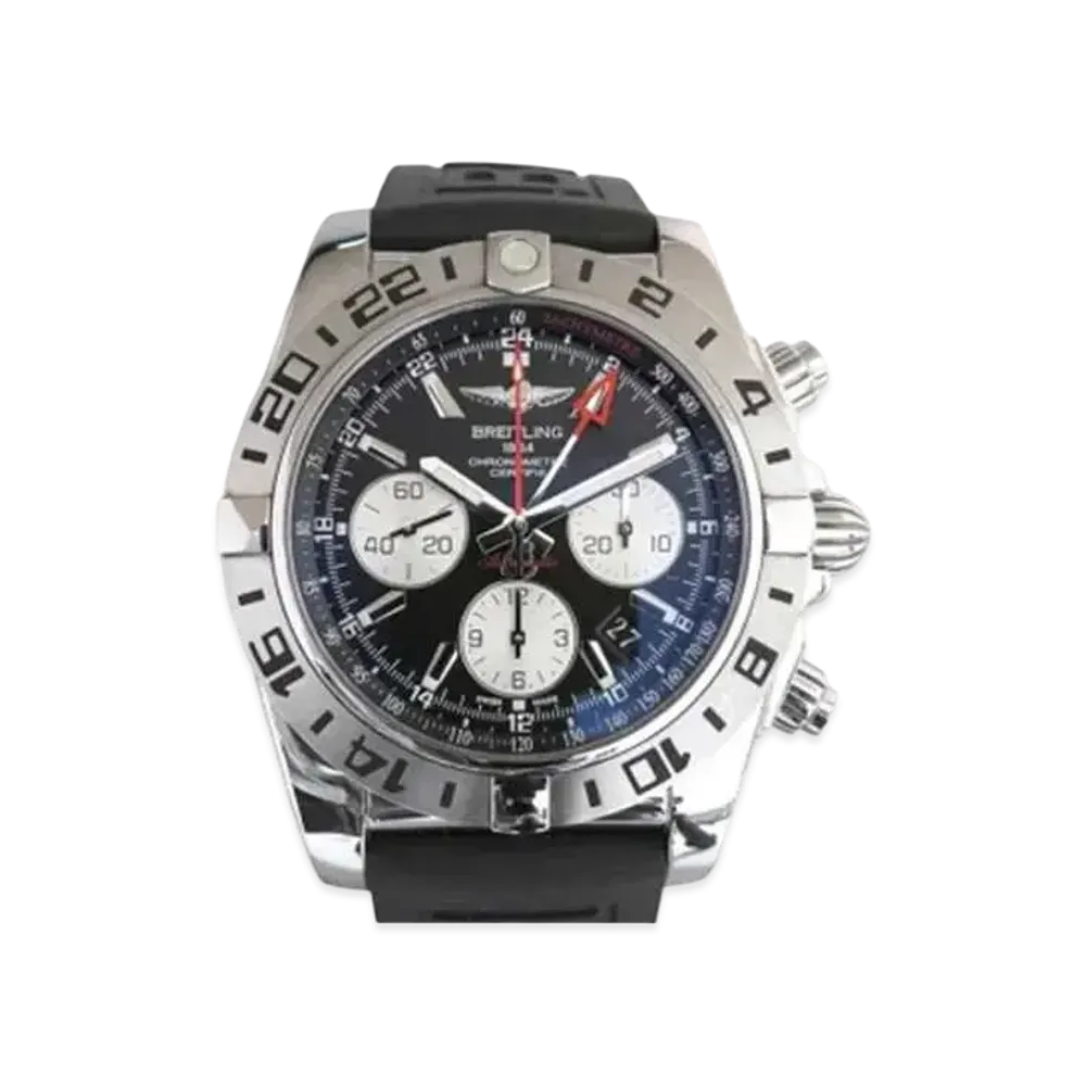 Breitling Chronomat 44 GMT "Black/Stainless Steel"