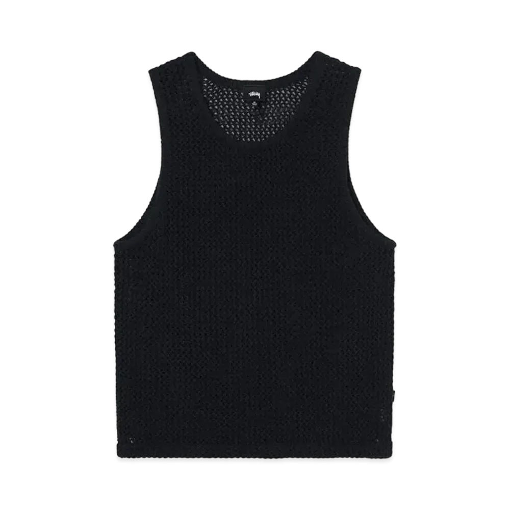 Stussy O'DYED MESH TANK "Black"