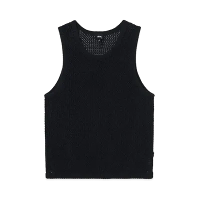 Stussy O'DYED MESH TANK "Black"