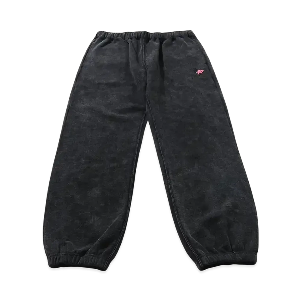 A BATHING APE x mastermind JAPAN Garment Dye Relaxed Fit Sweatpants "Black"