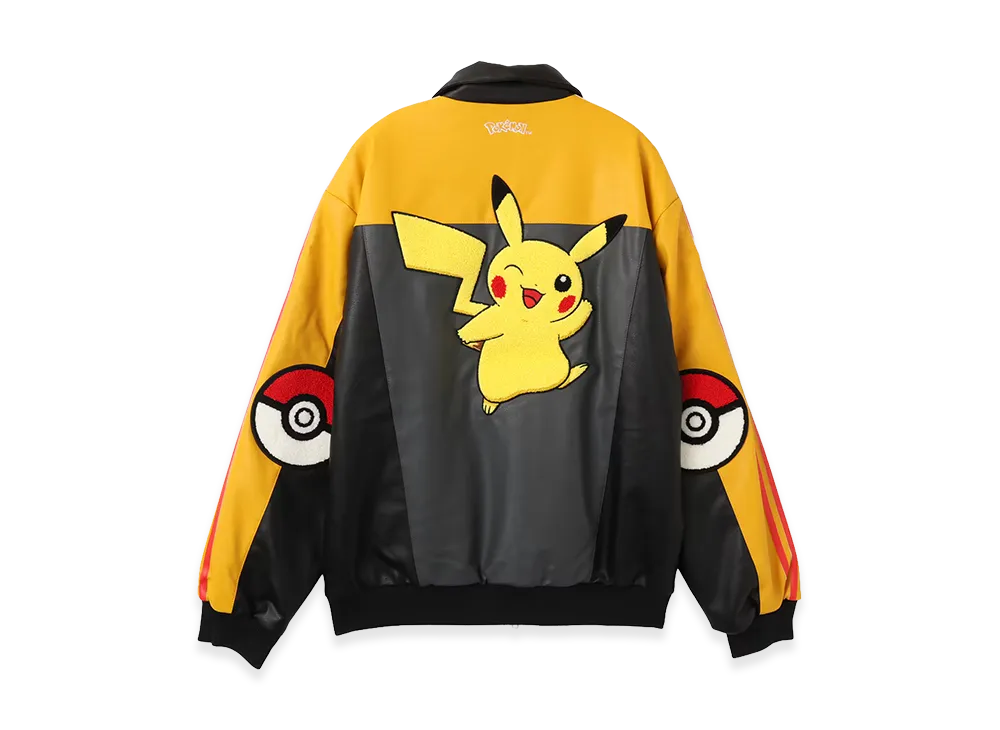adidas x Pokemon 8-Ball Jacket "Black/Preloved Yellow"