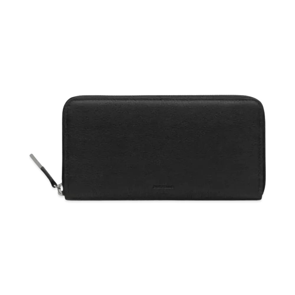 Dior Grain Touch Calfskin Wallet "Black"