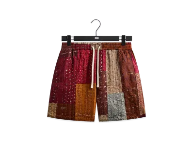 Kith &Kin Tal Patchwork Short "Brown/Multi"