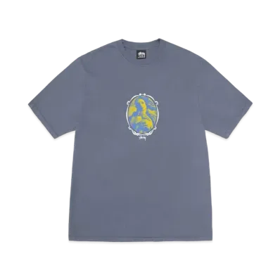 Stussy Venus Oval Pig. Dyed Tee "Indigo"