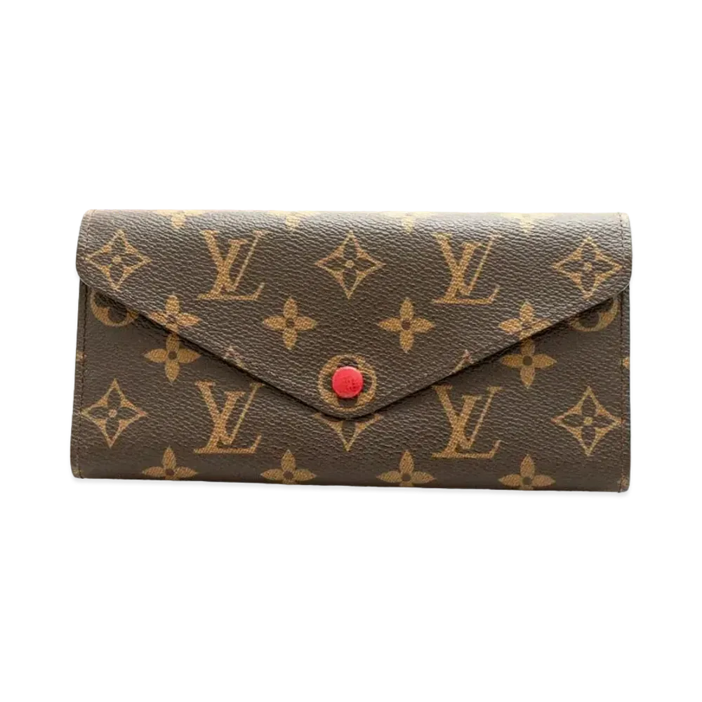Louis Vuitton Josephine Wallet Monogram "Rouge"