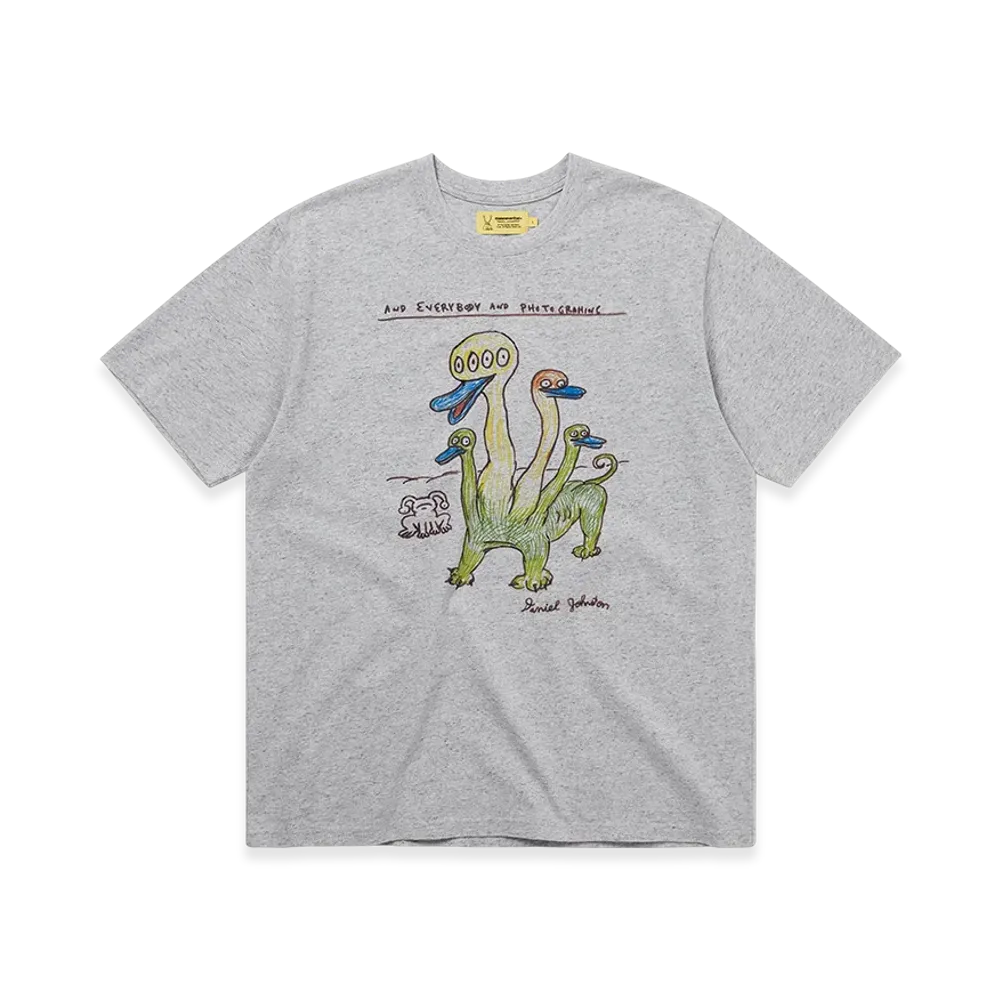 thisisneverthat x Daniel Johnston Duck Tee "Heather Grey"