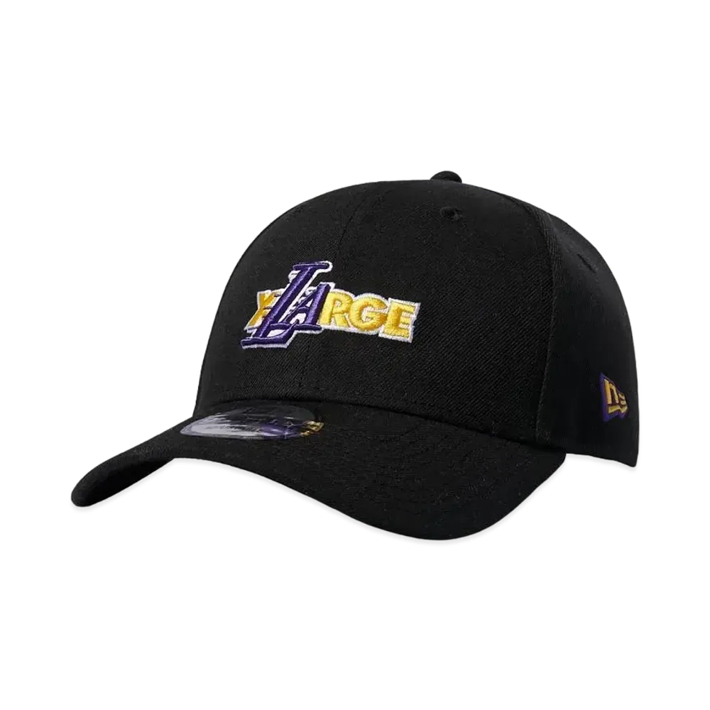 XLARGE x New Era x NBA LAKERS STANDARD LOGO SNAPBACK CAP "Black"