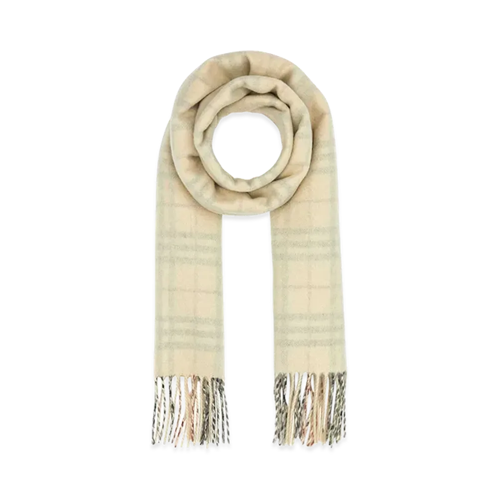 Burberry Embroidered Cashmere Scarf "Printed"