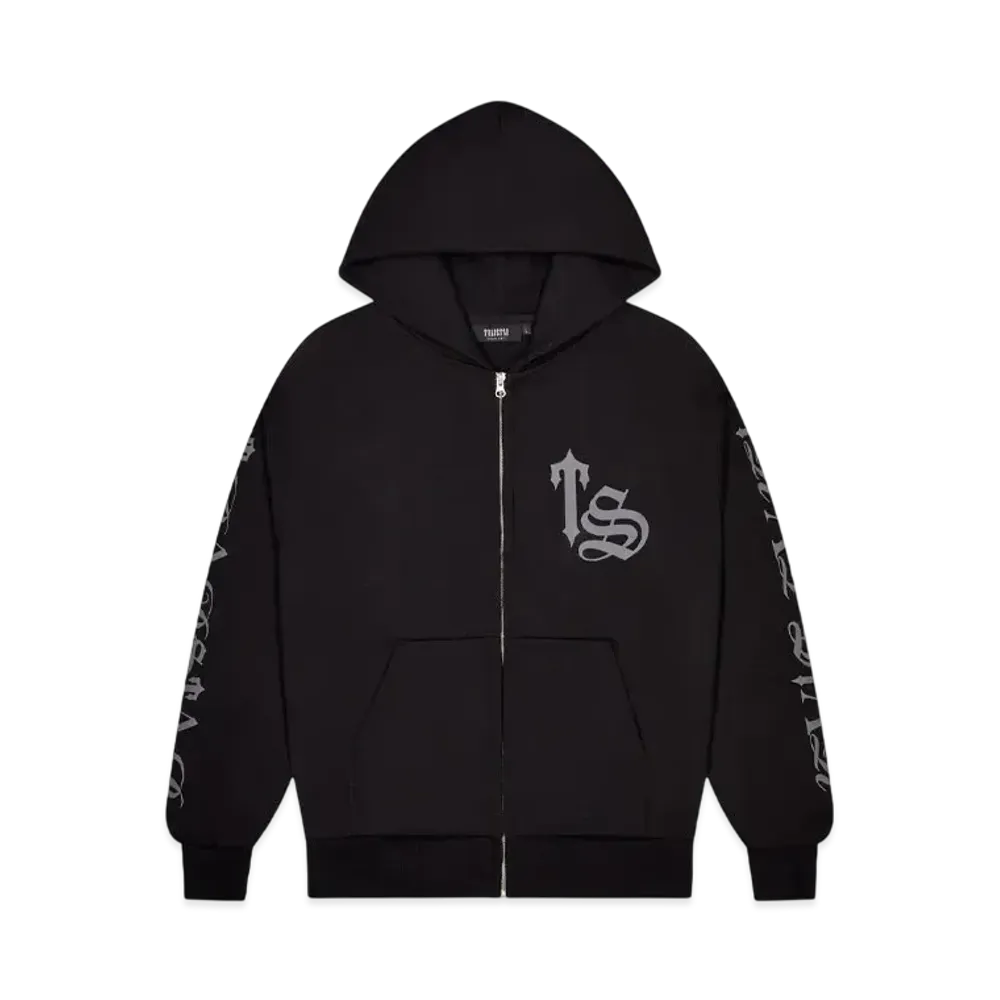 TRAPSTAR Script Tracksuit "Black"