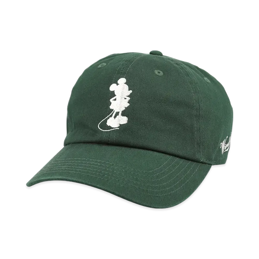 WIND AND SEA Mickey / Silhouette Cap "Green"