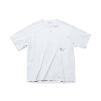 uniform experiment Map-Out Tee "White"