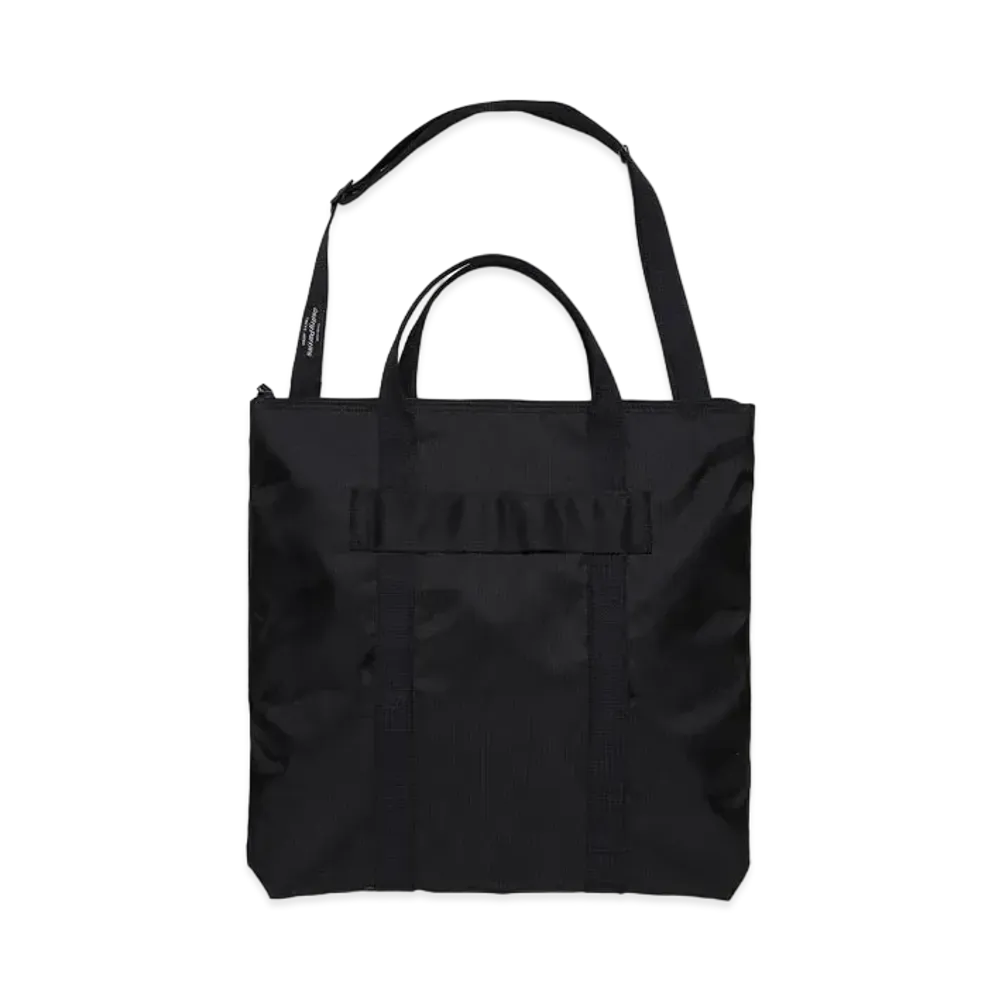 WACKO MARIA SPEAK EASY / NYLON TOTE BAG "Black"