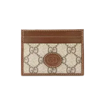GUCCI Card Case with Interlocking G