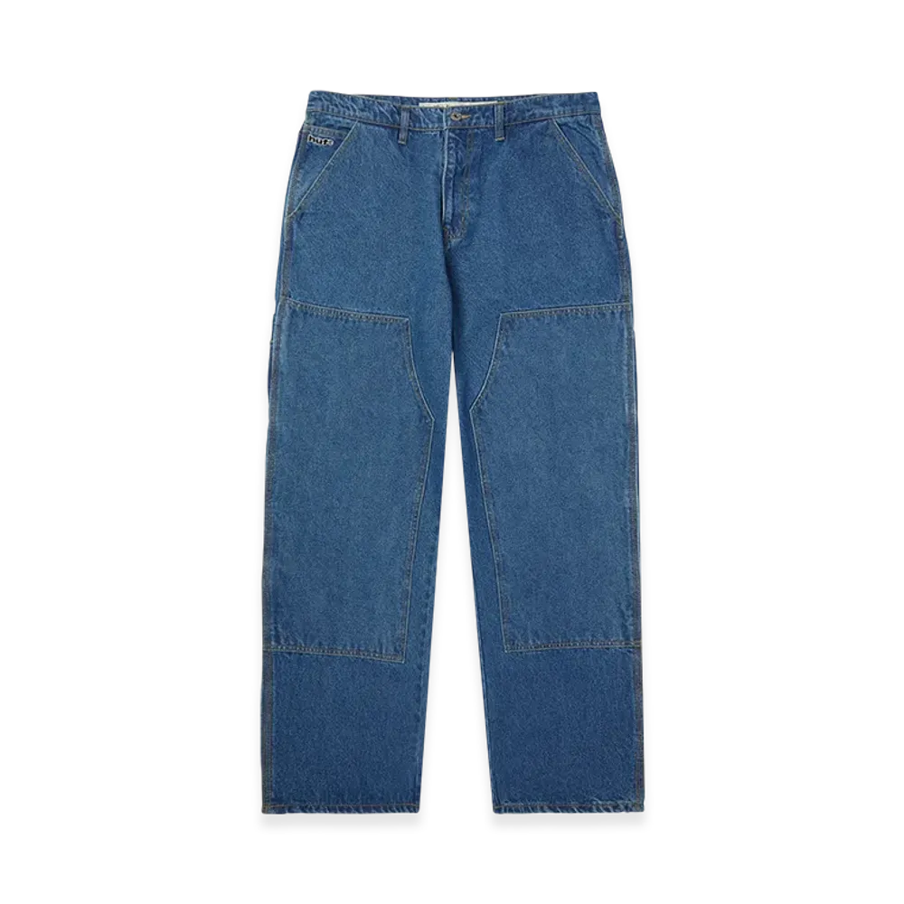 HUF WINTER 25 Kinda Loose Double Knees "Stone Wash Indigo"