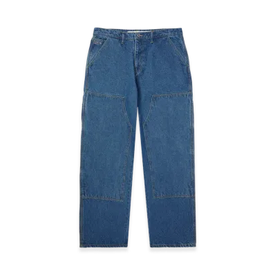 HUF WINTER 25 Kinda Loose Double Knees "Stone Wash Indigo"