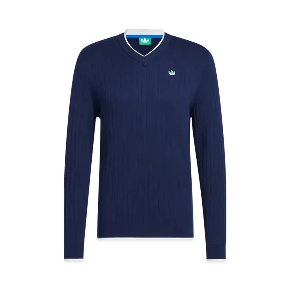 adidas Originals Golf V-neck Sweater "Night Indigo"